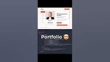 dashing portfolio website 🤯? #reels #coding #programming