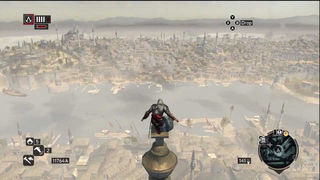 Assassin S Creed Revelations Almost Flying Achievement Youtube