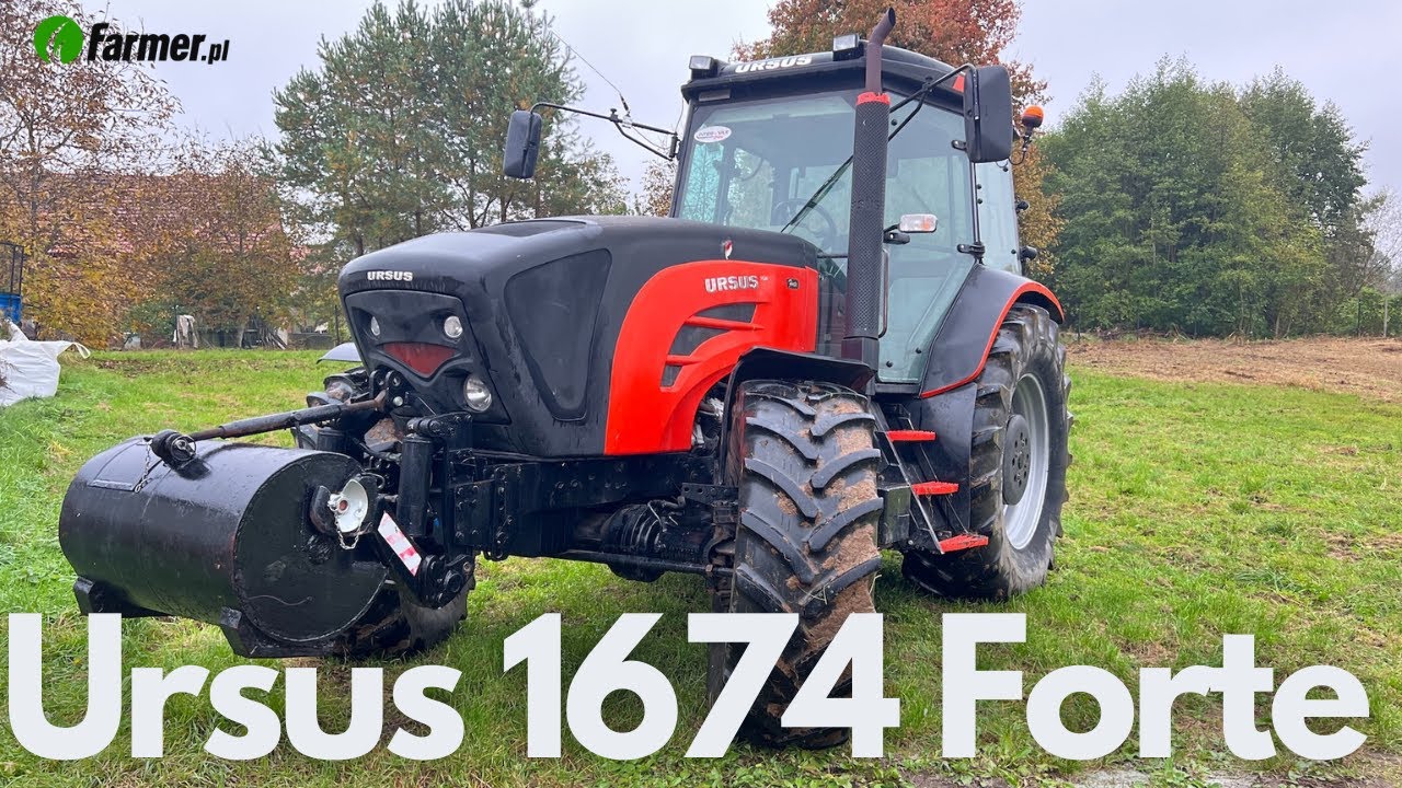 Unikatowy Ursus 1674 Forte w pracy. Kiedyś najmocniejszy, a dziś jedyny taki egzemplarz