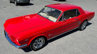 Test Drive 1966 Ford Mustang SOLD $17,900 Maple Motors #2220