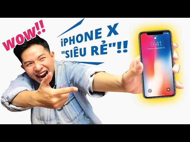 CHECK HÀNG iPHONE X "GIÁ RẺ" MỚI CỦA HẢI TRIỀU!!!