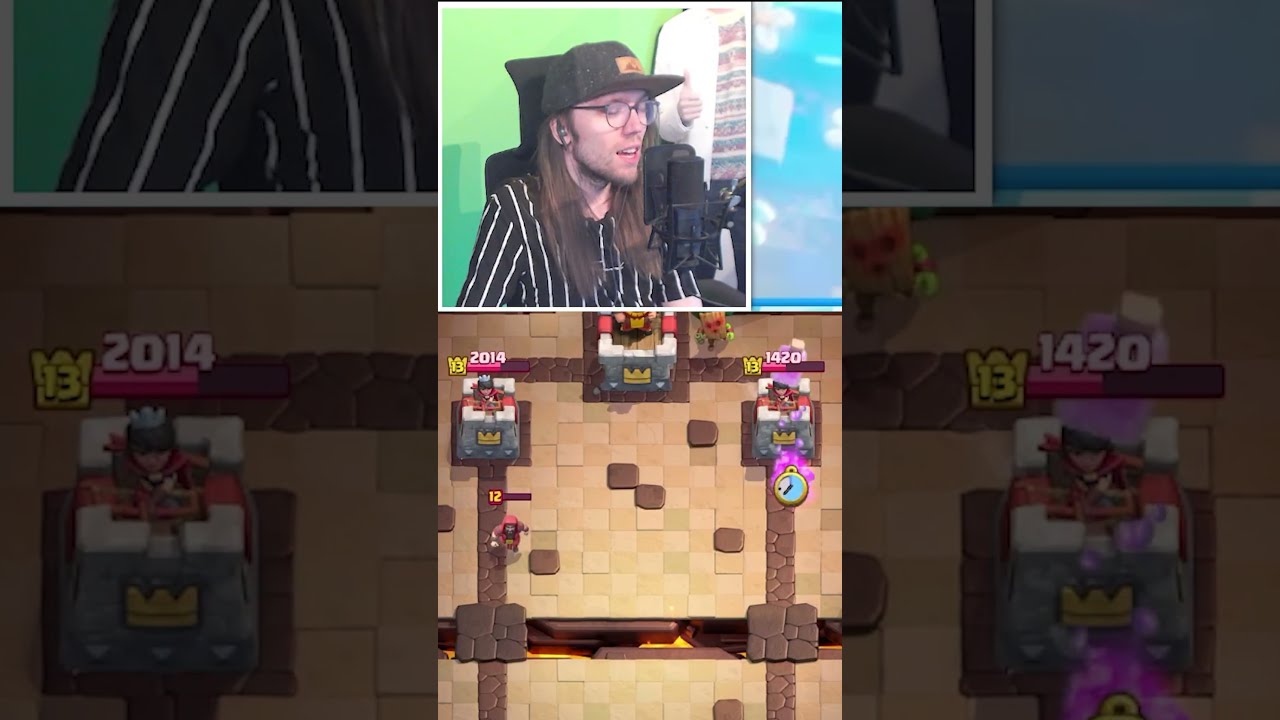 Bro Dachte Er H Tte Gewonnen Clash Royale Shorts