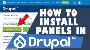 How to Install Panels in Drupal?
