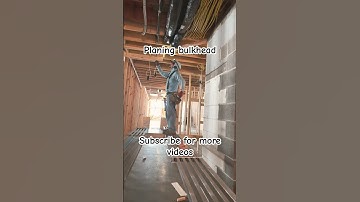 Planing bulkhead #carpenter #carpinteria #framing #viral #shortvideo #reels #videos #tips #diy #idea
