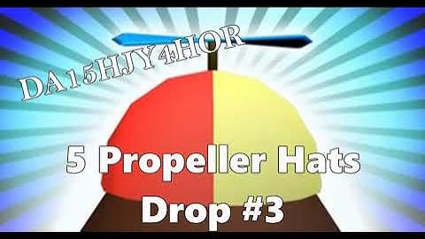 5 PROPELLER HATS | Drop #3 | Shell Shockers