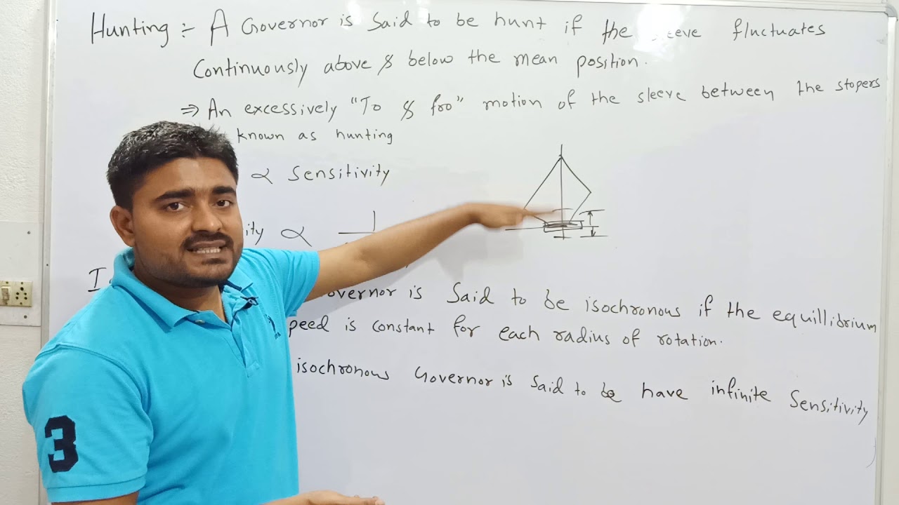 Governor related terminology- Stability, Sensitivity, sensitiveness, Hunting, Isochronous