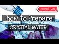 how to prepare crystal water। RAINBOW REIKI CARE.