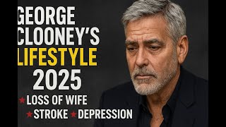 George Clooney's Lifestyle 2025 β
Loss of Wife, Stroke, and Depression