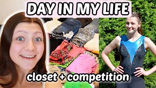 Productive Day In My Life | Closet Cleanout &amp; Gymnastics Competition | Bethany Grieve