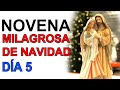 NOVENA MILAGROSA DE NAVIDAD DÍA 5 TIEMPO DE ADVIENTO QUINTO DÍA DE LAS POSADAS NAVIDAD 2020