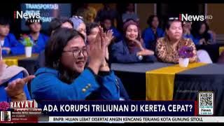 Berani! Mahasiswi Ini Bicara Soal Kereta Cepat Whoosh di Program Rakyat Bersuara, Begini Opininya