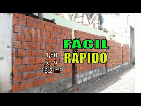 Vídeo: Quantos tijolos eu preciso para construir uma parede?