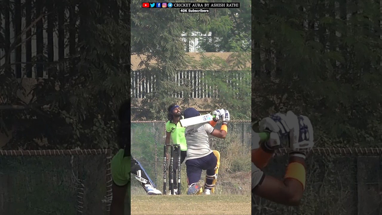 t20 inning by Ashish Rathi in A div guzder League #cricketaura #ashishrathi #batting #battingshots