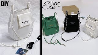 : DIY Small Craft Bag from cloth Making at Home | ECO Bag Idea