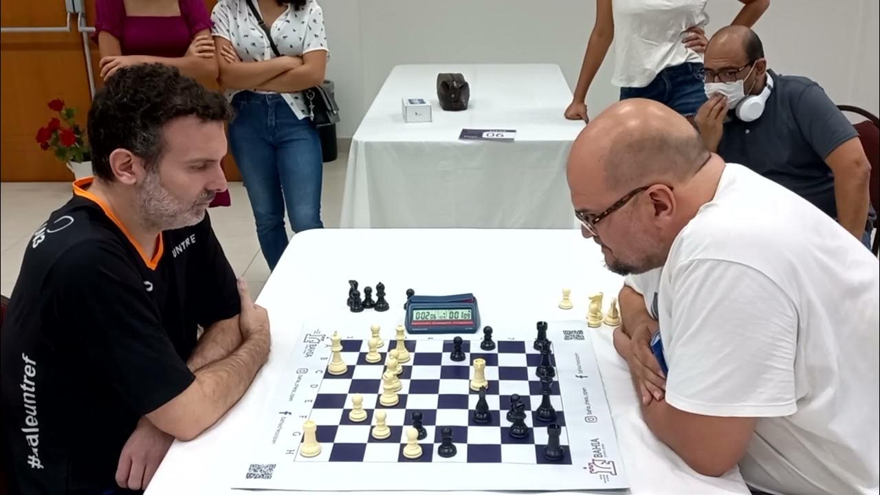 Bahia Chess Open 2022 Partida blitz entre MI Martin Labollita x MF