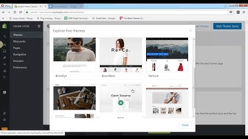 Shopify Tutorial - How to Install Themes - Janelyn