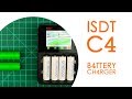 Isdt c4 smart cylindrical battery charger  best for less