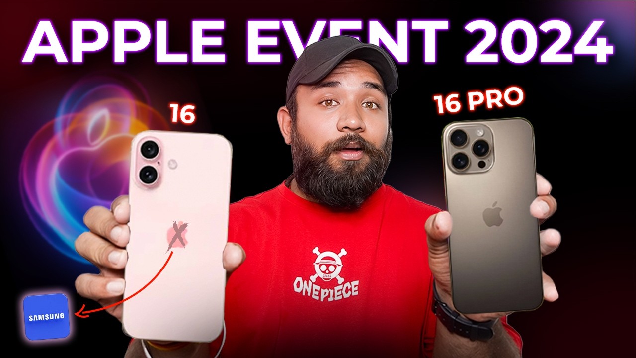 WOW!! iPhone 16 & Pro New Features! ⚡Capture Button, A18 Pro | Apple Event in 5 minutes 🗿