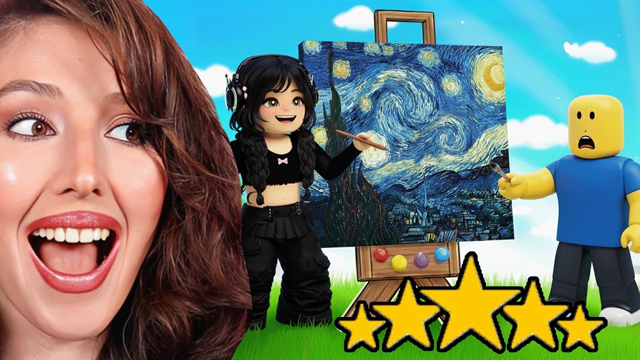 ROBLOX'da EN İYİ ÇİZEN KAZANIR! 🖌️🎨🖼️