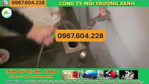 Thông Tắc Cống Tại Khoái Châu Hưng Yên 0967.604.228 Chuyên Nghiệp
