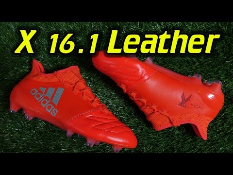 Strengt vanter Rengør soveværelset Adidas X16.1 Leather (Speed of Light Pack) - Review + On Feet - YouTube