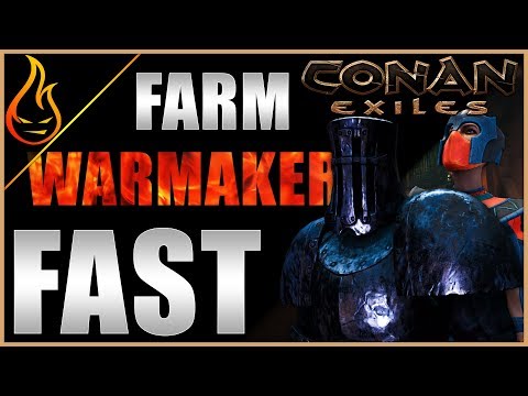 Simple Guide To Farming The Warmaker Conan Exiles 2019