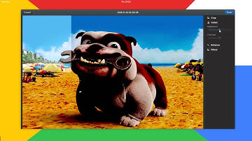 Gnome Photos Editing Toolbar - GNOME 3.20 Devel Preview