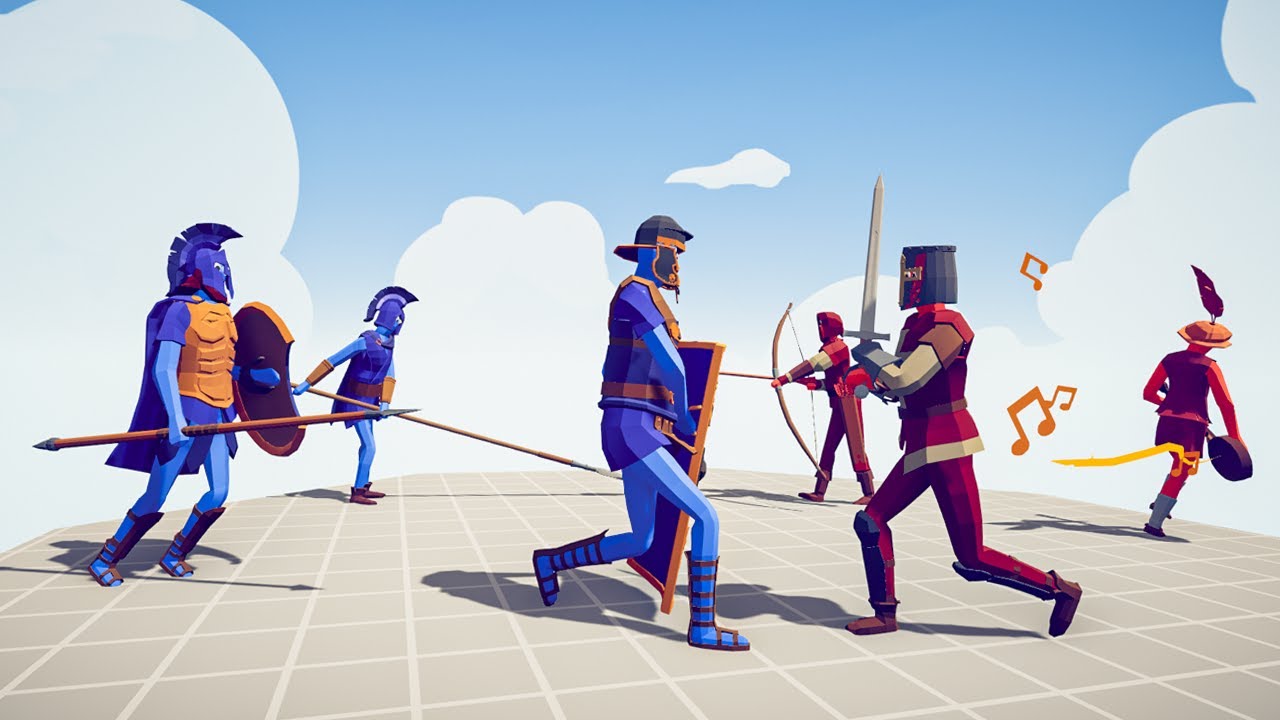 ANCIENT TEAM vs MEDIEVAL TEAM - Totally Accurate Battle Simulator TABS ...