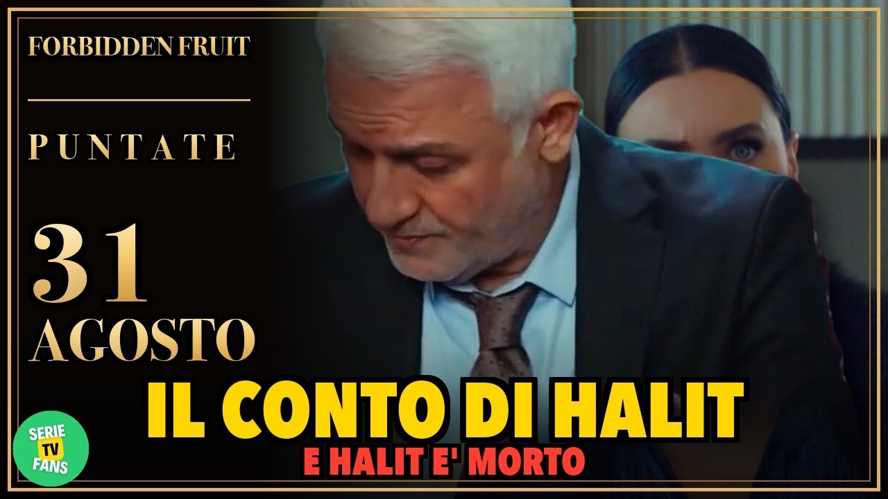 Forbidden Fruit Dal 31 Agosto: il conto a nome di Halit, che è morto