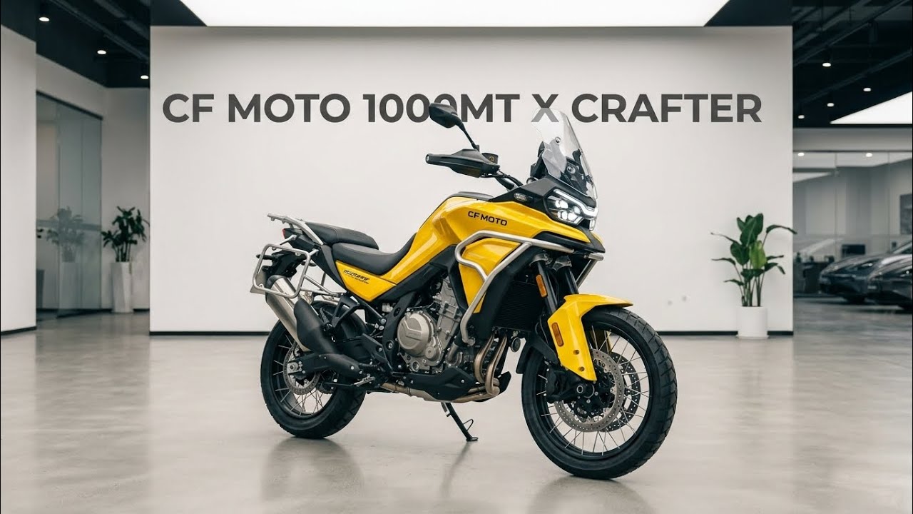 CFMOTO Did the Impossible! 1000MT X Crafter 2026 First Look - YouTube
