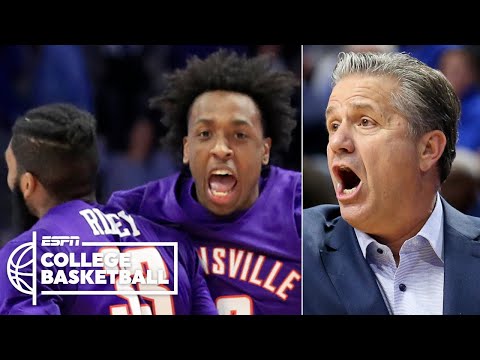 No.1 Kentucky stunned by unranked Evansville 67-64 | College Basketball Highlights