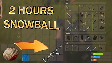 Rust / fastest snowball to 2 boxes of gear ever, Rustafied Servers.