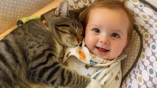 When Your Cats Prove They're the Best Bodyguards ❤️