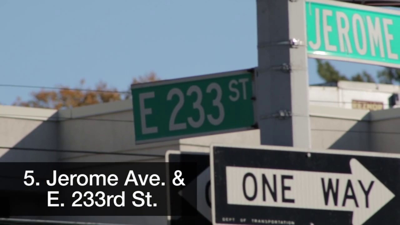 5 Jerome Ave & East 233rd Street Most Dangerous Street Corners in