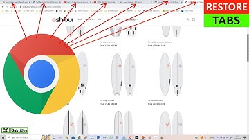 How to recover Tabs in Google Chrome if you closed down accidentally plus Google Chrome Top Tips