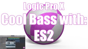 How to make a Cool Bass with ES2 (Logic Pro X tutorial)