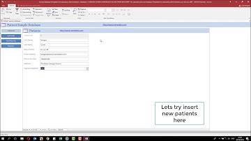 Access Database How to Use Laboratory Tests or Medical Diagnostic Management System Software