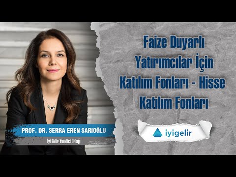 Faize Duyarlı Yatırımcılar İçin Katılım Fonları - Hisse Katılım Fonları