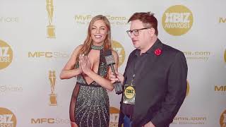 4K Remastered Brittney Amber Almost Has A Dress Malfunction On The Xbiz Awards Red Carpet In La, Ca
