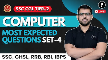 Computer Most Expected Questions Set - 4 | SSC CGL Tier - 2 Important Questions by Dheerendra Sir