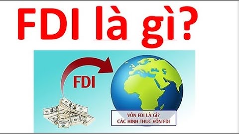 FDI là gì .Vốn đầu tư nước ngoài