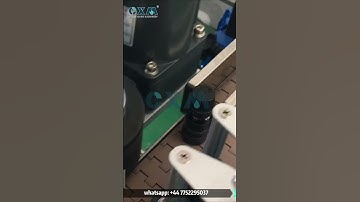 10ml Essential Oil Bottle Labeling Machine | Automatic Round Bottle Label Applicator