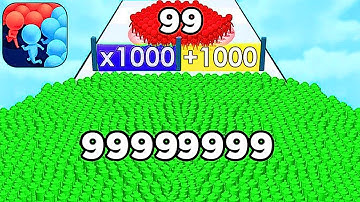 Top New Satisfying Mobile Game Count Masters New Gameplay Walkthrough All Levels Update Freeplay