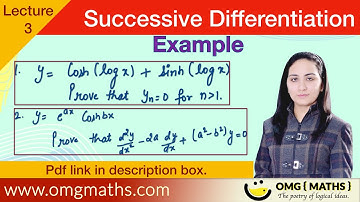 Successive Differentiation | Example | Find Fourth derivative | bsc | ba math