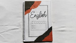 English project file front page decoration /project work designs /file decoration for project