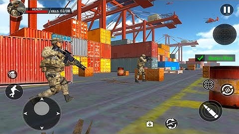FPS Encounter Shooting Offline: Gun Strike 3D Game Android Gameplay
