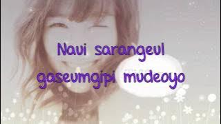 Tiffany (SNSD) - By Myself Lyrics