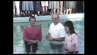 John MacArthur Baptising John & Flick Gosney in New Zealand | August 1988