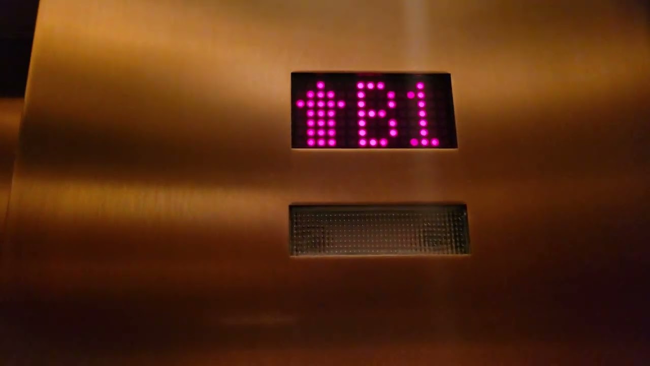 2003 ThyssenDover Traction Elevators @ Waterfront Marriott, Seattle WA