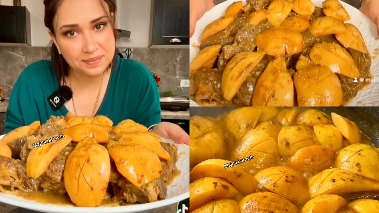 اللحم بالسفرجل معسل lehem beseferjel me3esel